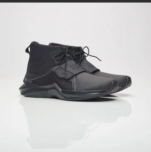 WOMEN'S PUMA FENTY IGNITE BY RIHANNA 190398 01 THE TRAINER HI BLACK SHOES Size 9